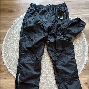 Ladies Black Rain Pants